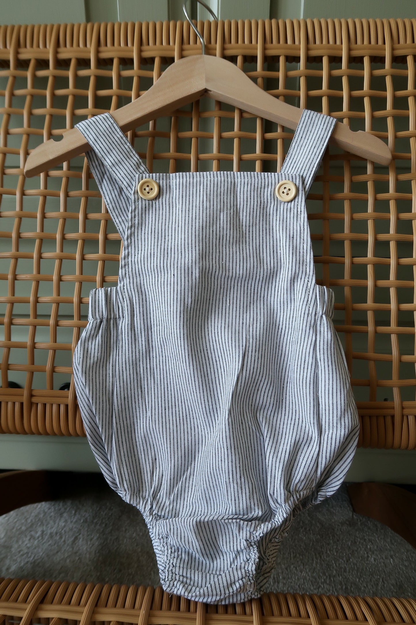 Classic Summer Baby Romper