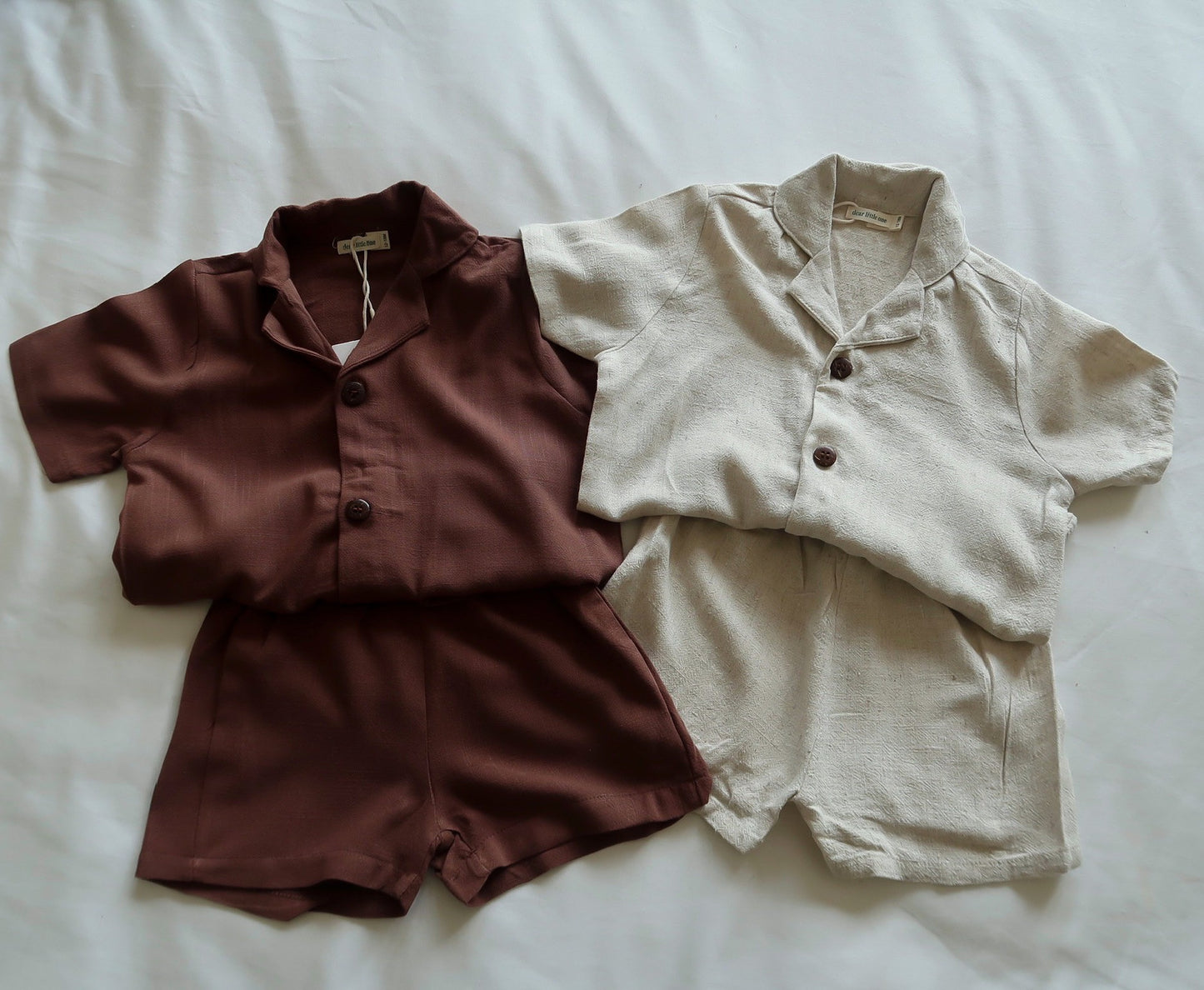 The Linen Set - Chocolate